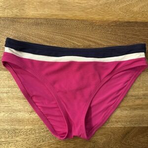 Tommy Bahama Island Cays Colorblock Hipster Swim Bottom Pink Maui UPF 50 XL NWT